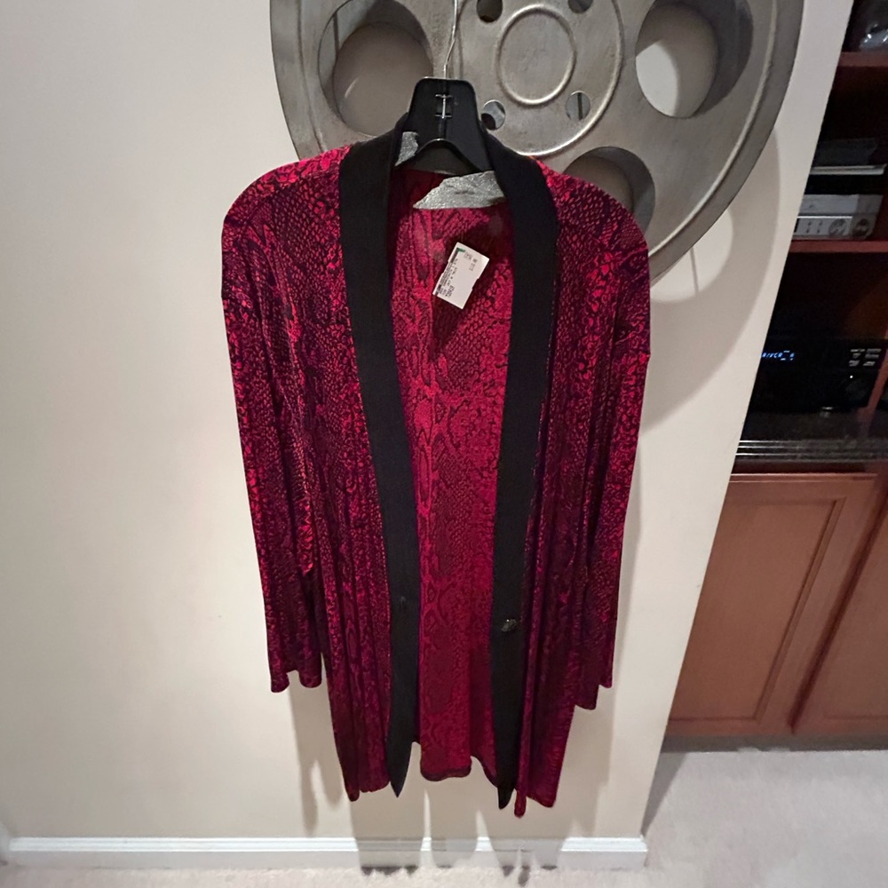 Distinctions plus size jacket, size 1X NEW WITH TAGS